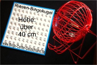 Bingo-Riesenkugelmischer